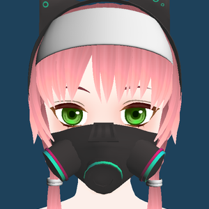 ネコミミガスマスク
