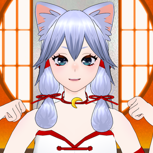 猫又冴華Ver3【VRChat対応3Dモデル】