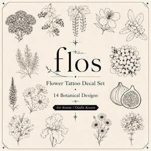 flos Flower Tattoo Dec...
