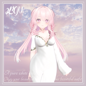 ⚜A pure white dress (Selestia セレスティア)⚜