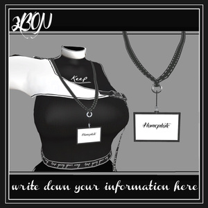 【無料】◀ Nameplate ネームプレート▶