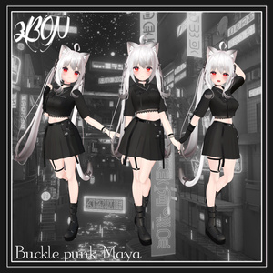 ✖ Buckle punk (Maya) 缩略图 4