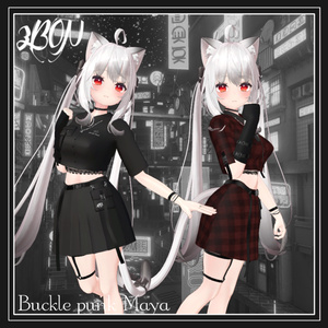 ✖ Buckle punk (Maya) 缩略图 2