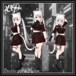 ✖ Buckle punk (Maya) 缩略图 6