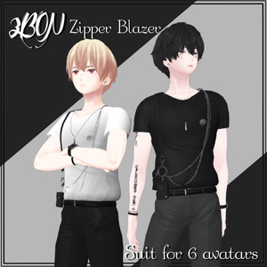 Zipper Blazer (for Minase, Grus, まき, 壱鬼, ハウラ, Anri) 缩略图 7