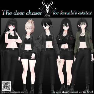 The deer chaser (for Female's avatars) #3BON