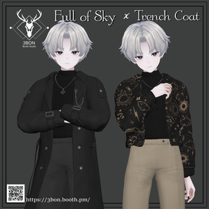 Full of Sky x Trench Coat (for +head )  #3BON