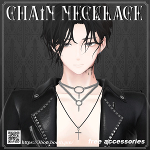【無料,무료】 Chain necklace #3BON 缩略图 3