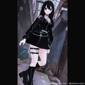 Punk No.7  (for Female avatars) #3BON 缩略图 14