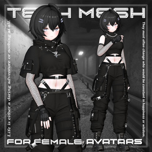 Tech Mesh (for Female avatars)  #3BON 缩略图 13