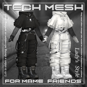 Tech Mesh (for Female avatars)  #3BON 缩略图 20