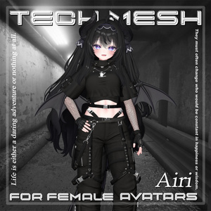 Tech Mesh (for Female avatars)  #3BON 缩略图 6