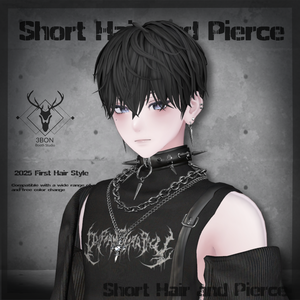 Short Hair and Pierce   #3BON 