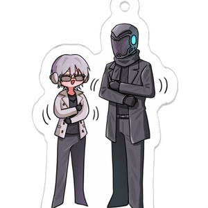Serizawa Yani & Kane/O Acrylic Keychain