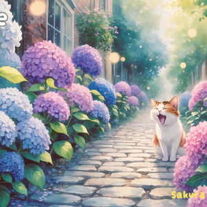 【フリーBGM】kawaii×lo-fi 和JAZZ - [ Sweet Violet Avenue ] - 作業用・配信用