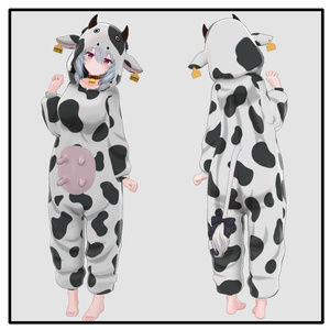 【ミルティナ対応】モーモーパジャマ -Pajamas for Milltina- 缩略图 2