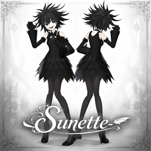 【VRChat向け3Dモデル】サネット -Sunette- (VRC 3D Avatar) 缩略图 2