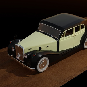 ロールスロイス　シルバーレイズ　Blenderファイル
