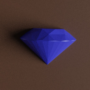 BrillantCut Diamond(Red Blue White)