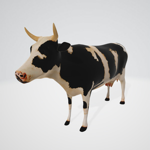 3dmodel　牛