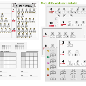 ＜FreeDL＞First step in numbers for kids  ★  ＜無料＞算数はじめの一歩