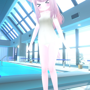 3Dモデル スクール水着（白ふち）Tireur/Zero/九尾の傍観者/Nemesis/旅枕ヨカ【VRChat想定】 缩略图 9