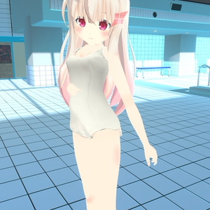 3Dモデル スクール水着（白ふち）Tireur/Zero/九尾の傍観者/Nemesis/旅枕ヨカ【VRChat想定】 缩略图 11