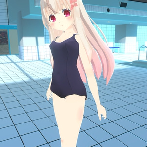 3Dモデル スクール水着（白ふち）Tireur/Zero/九尾の傍観者/Nemesis/旅枕ヨカ【VRChat想定】 缩略图 10