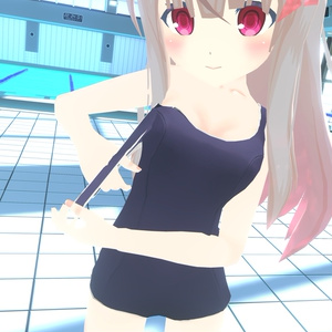 3Dモデル スクール水着（白ふち）Tireur/Zero/九尾の傍観者/Nemesis/旅枕ヨカ【VRChat想定】 缩略图 12