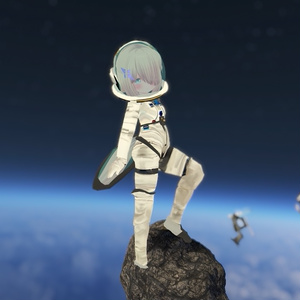 【無料+α】3Dモデル 宇宙服 -spacesuit-【Modular Avatar対応】Vket2023Summer 缩略图 5
