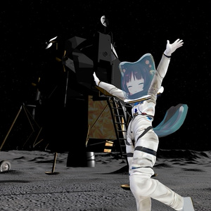 【無料+α】3Dモデル 宇宙服 -spacesuit-【Modular Avatar対応】Vket2023Summer 缩略图 6