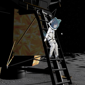 【無料+α】3Dモデル 宇宙服 -spacesuit-【Modular Avatar対応】Vket2023Summer 缩略图 7