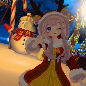 【無料+α】3Dモデル トナカイサンタ服＋おまけのドラゴンVer【VRChat想定】 缩略图 4