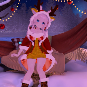 【無料+α】3Dモデル トナカイサンタ服＋おまけのドラゴンVer【VRChat想定】 缩略图 3