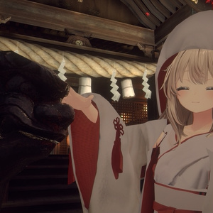 3Dモデル「白無垢　狐の嫁入り」 九尾の傍観者対応衣装＋α【VRChat想定】【Modular Avatar対応】 缩略图 8