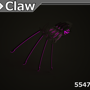 【VRC想定】Claw 鉤爪武器