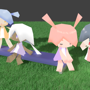 【ローポリモデル】こだま