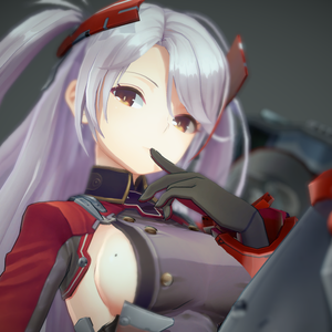 VRchatアバター　プリンツオイゲン３Dモデル