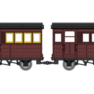 12系展望車Aボディキット (改良版)セット 12系展望車Aボディキット 改良版 - 音羽工房 - BOOTH