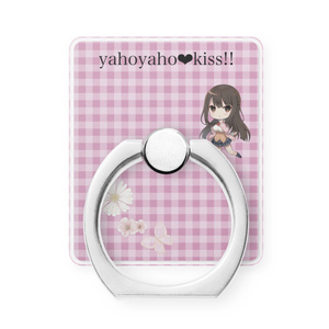 【ミニキャラ】アヤメスマホリング❤︎ピンク