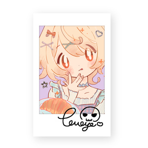 Instax-style card
