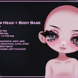 Ibi Chibi Head and Body Base