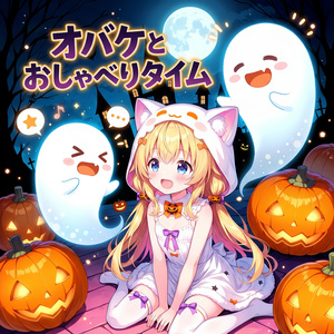 [프리 BGM]오바케와 수다 타임
