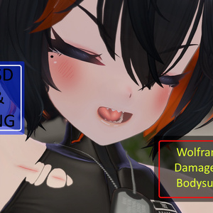 「Wolfram」Damaged Bodysuit