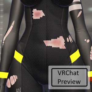 「Wolfram」Damaged Bodysuit 缩略图 6