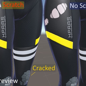 「Wolfram」Damaged Bodysuit 缩略图 3