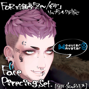 Zev/ゼヴ　MA対応 Face Piercing Set