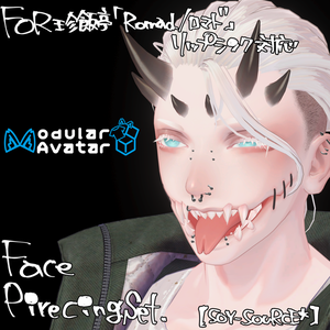 Romad/ロマド　MA対応 Face Piercing Set