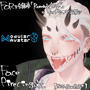 Romad/ロマド　MA対応 Face Piercing Set