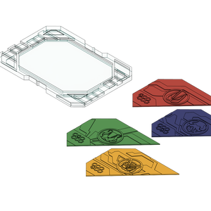 4 IN1 RISER CARD　STL FBX OBJ